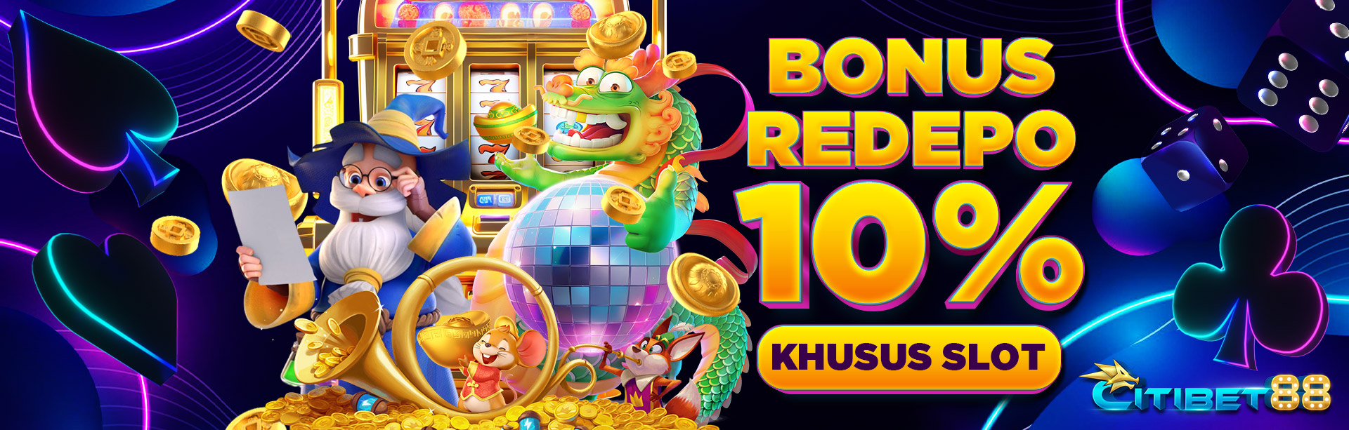 BONUS REDEPO 10% KHUSUS SLOT