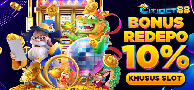 BONUS REDEPO 10% KHUSUS SLOT