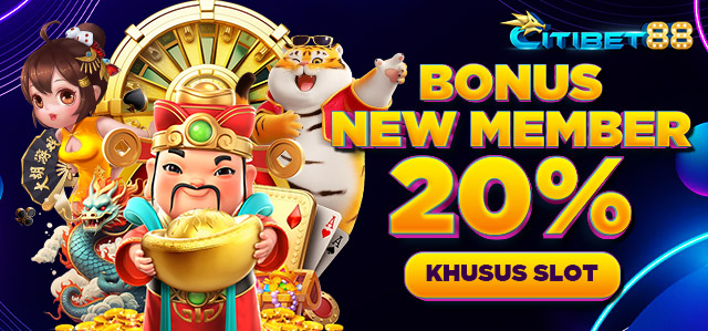 BONUS NEW MEMBER 20% DI AWAL