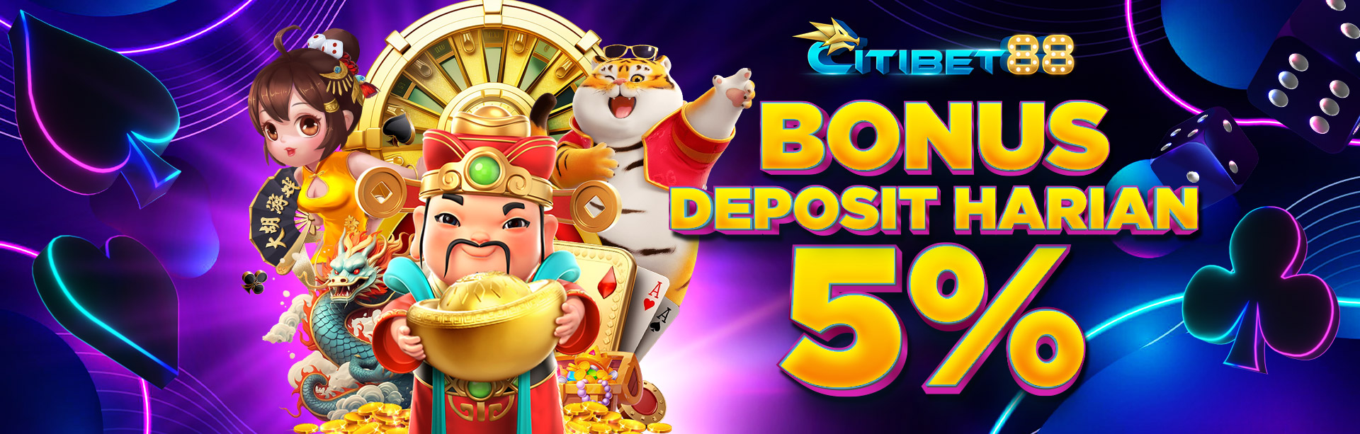 BONUS DEPOSIT HARIAN 5%