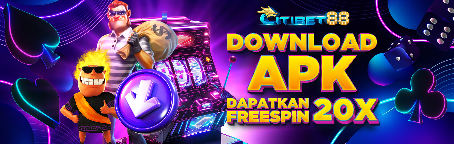 DOWNLOAD APK DAPATKAN FREESPIN 20X