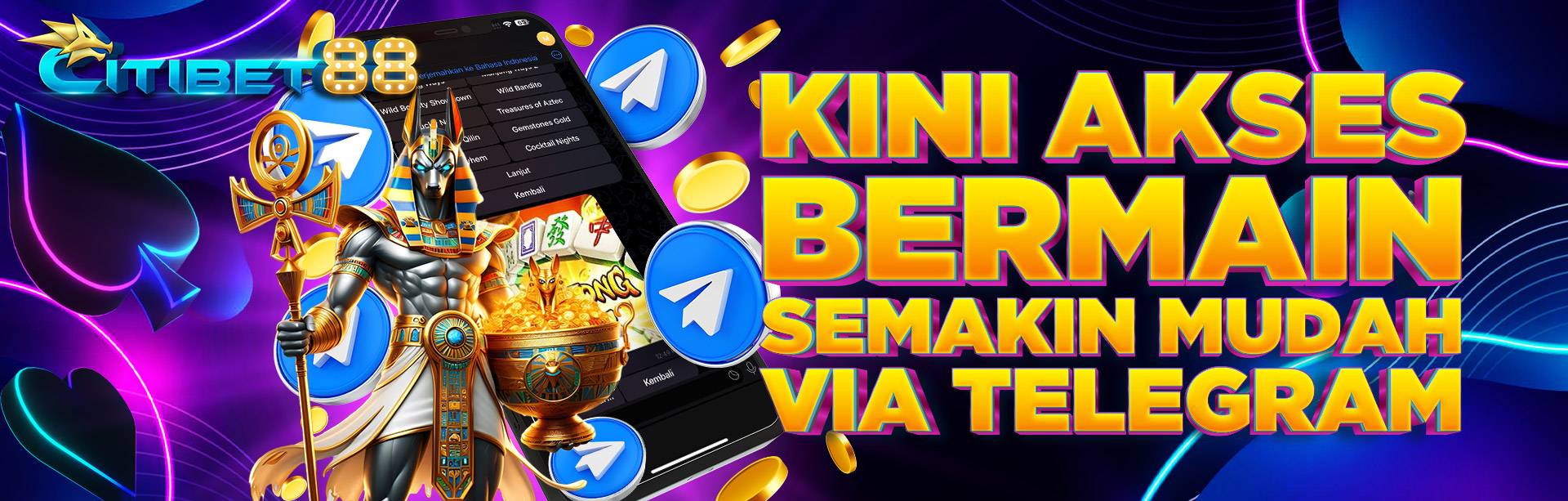 CARA MUDAH BERMAIN MELALUI TELEGRAM
