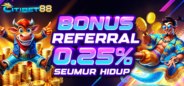 BONUS REFERRAL TURNOVER 0.25%