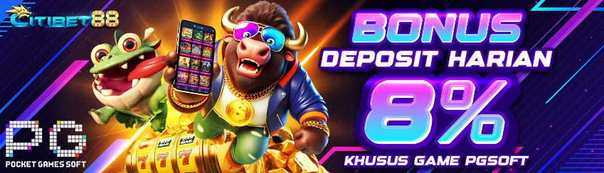 BONUS DEPOSIT HARIAN 8% PGSOFT